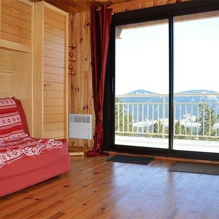 Bas De Chalet Cosy Avec Balcon Et 1 Chambre - Fr-1-593-26 레 장글 외부 사진